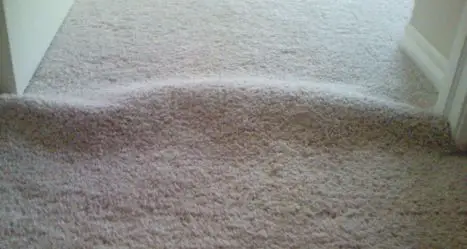 Why do carpets wrinkle