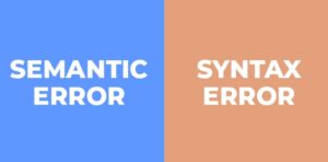 What Is A Semantic Error? | WhyDo