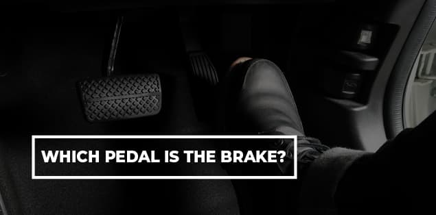which pedal is the brake