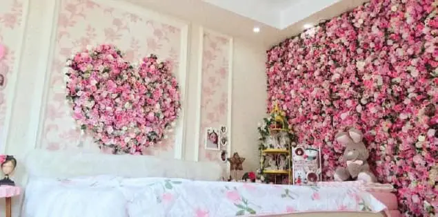 How to Make a Flower Wall for Bedroom?