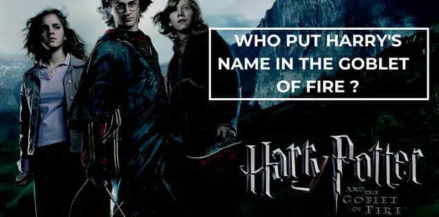 Who Put Harry's Name in the Goblet of Fire