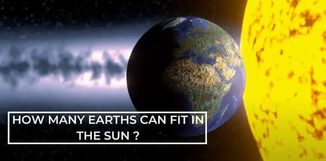How Many Earths Can Fit in the Sun