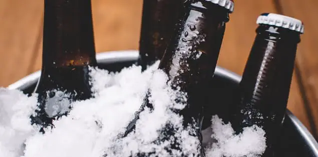 How Can I Safely Chill Beer Quickly?