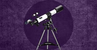 SOLOMARK Telescope, 80EQ Refractor Professional Telescope