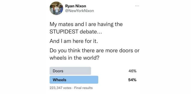 How Did the Wheel Vs. Door Debate Start?