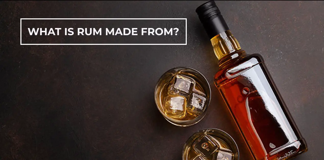 What is rum made from
