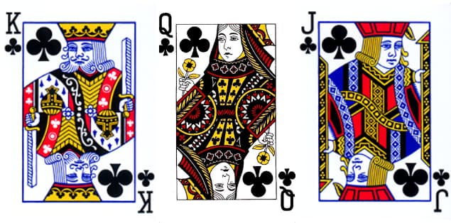 How Many Club Face Cards Are in a Deck?