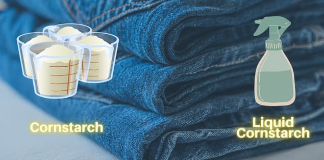Use Cornstarch to Starch Jeans