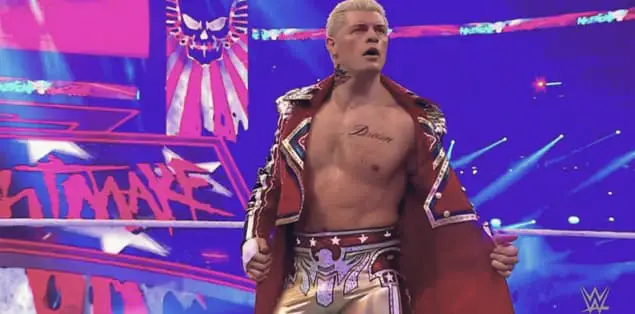 Cody Rhodes WrestleMania Debut Match