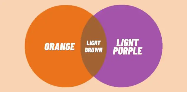 What Color Do Orange and Light Purple Make?