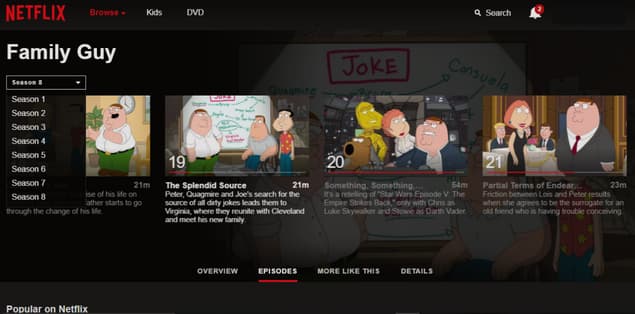 What Country Is Family Guy on Netflix?