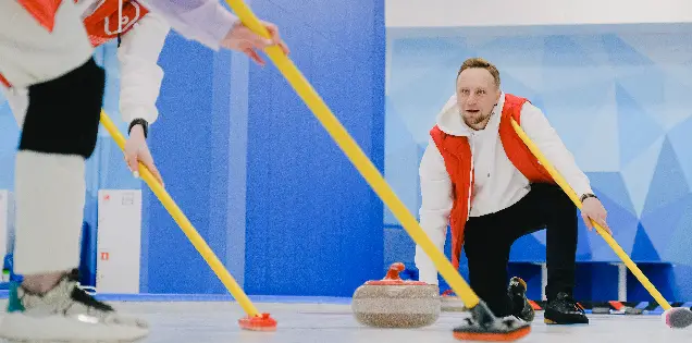 Why Do They Sweep the Ice in Curling?