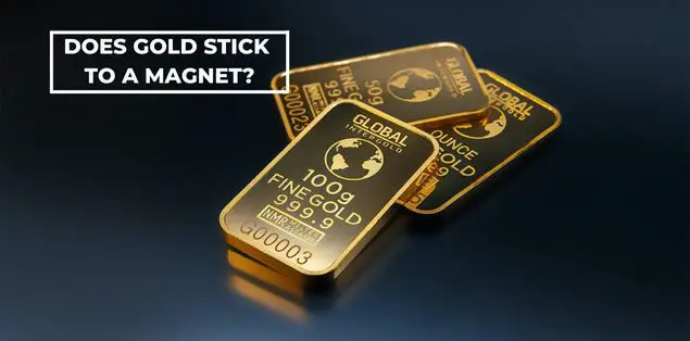 Does gold stick to a magnet