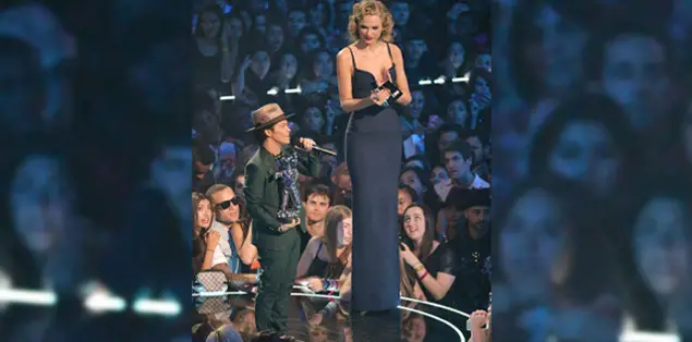 How Tall Is Bruno Mars Next to Taylor Swift?