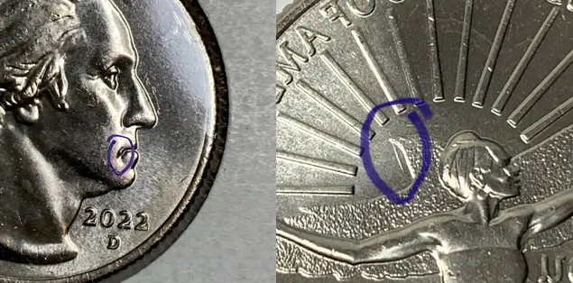 What is the Error on the Quarter?
