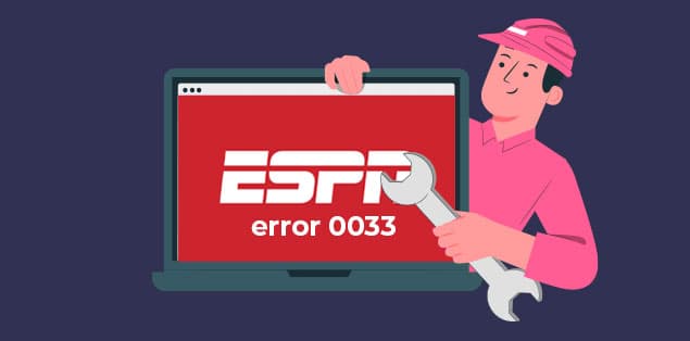 What Is Error Code 0033 on ESPN?